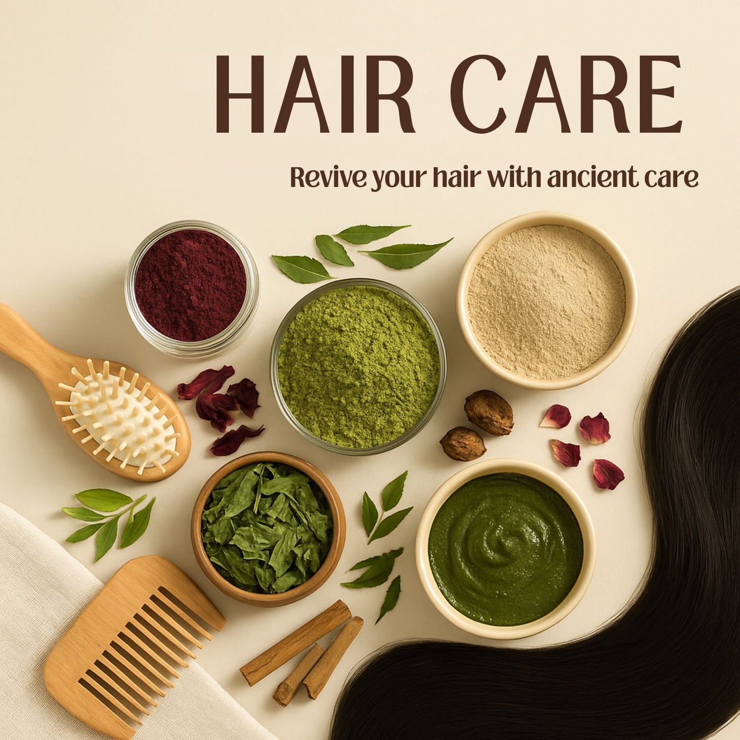 MeAyurv Organic Indigo Powder – Pure Indigo Leaf | Natural Herbal Hair Color & Conditioning | Chemical Free, Non-GMO, Vegan