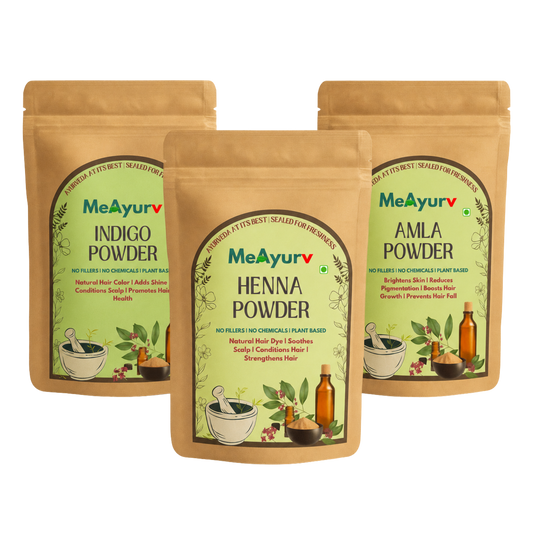 Natural Black Hair Colour Kit