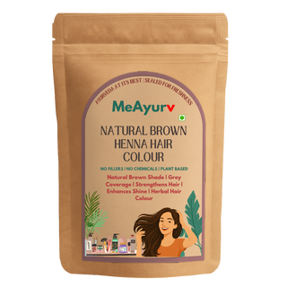 Natural Brown Henna Hair Colour