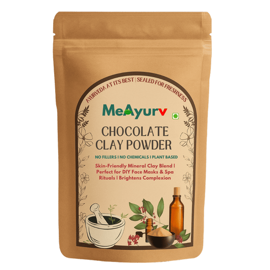 meayurv chocolate clay powder
