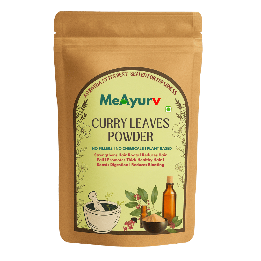 meayurv curry leaves powder