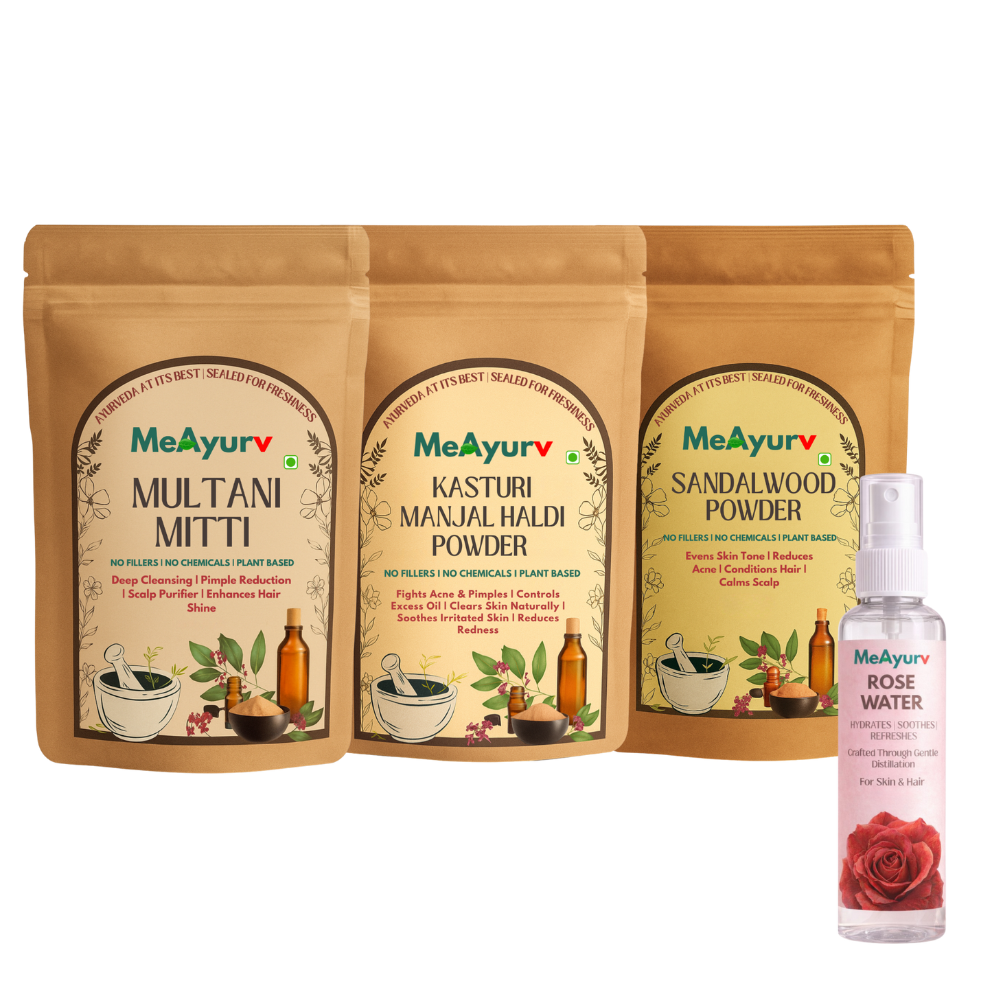 Glow Face Pack Kit