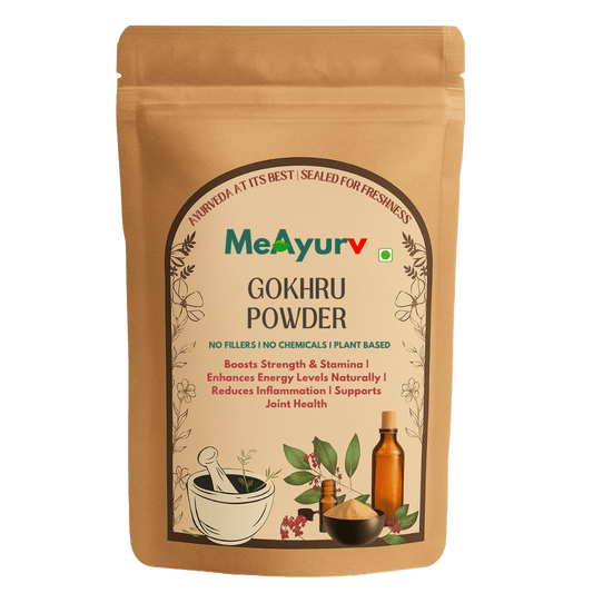 meayurv gokhru powder