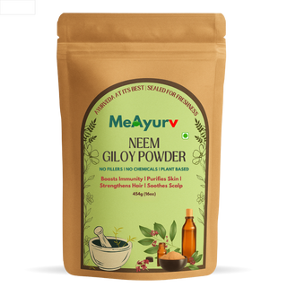 MeAyurv Organic Jamun Seed Powder for Diabetes Care | Pure Syzygium Cumini for Sugar Balance & Metabolism | Natural, Herbal & Vegan Blood Sugar Support