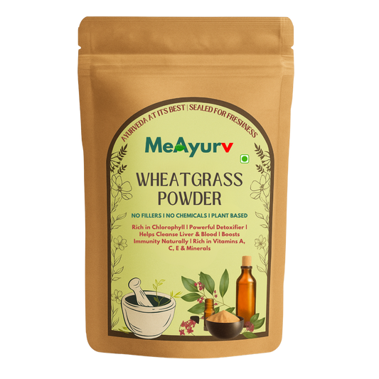 meayurv wheatgrass powder